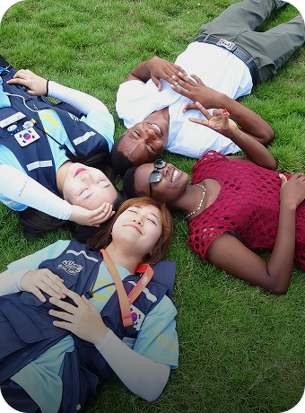 아프리카 봉사단 이미지